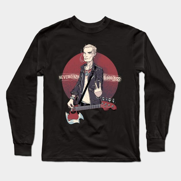 Spike - Nevermind the Blood Loss Long Sleeve T-Shirt by kgullholmen